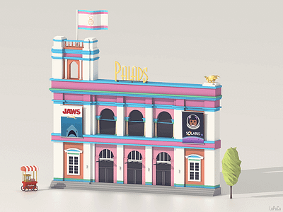 Agurk Patriotisk fredelig Palads Cinema by Barrington Russell on Dribbble