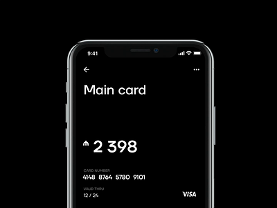 Yelo Banking App – Home screen banking banking app finance fintech fintech app mobile mobile app mobile app design mobile design mobile ui online bank wallet app