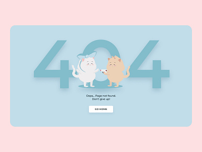404 Page | Daily UI 008 404 404 page dailyui design error illustration ui webdesign
