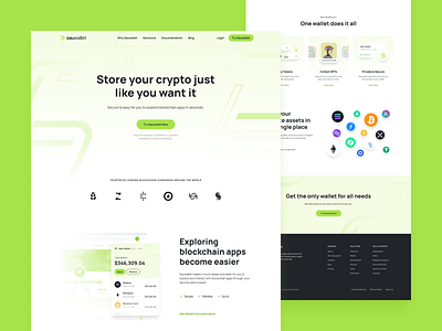 Sauwallet - Landing Page