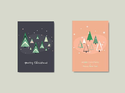 Christmas and New Year Greeting Cards