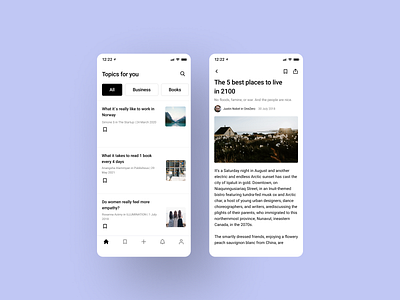 News web app