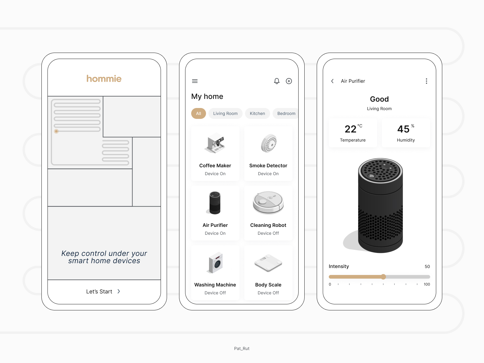 hommie-smart-home-app-by-patrycja-rutecka-on-dribbble