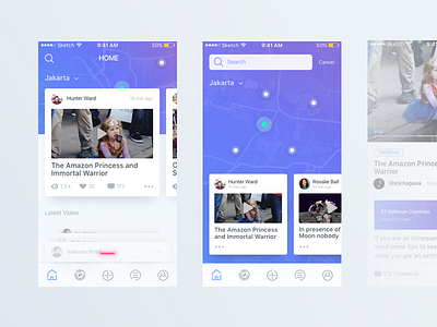 Video Travel App - Concept