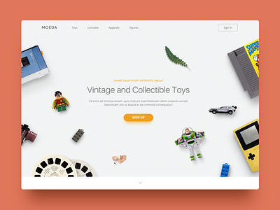 Oldies Landing Page