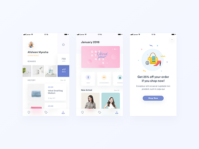 Loyalty App II by Panji Arafat for Pistarlabs on Dribbble