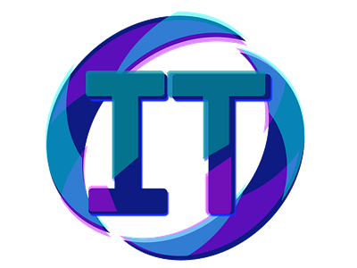 IT logo design illustration logo