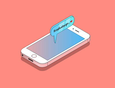 iphone design illustration logo