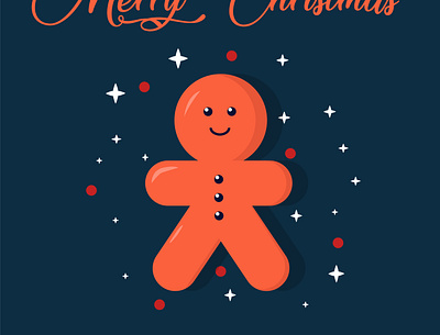 Cookie Christmas illustration