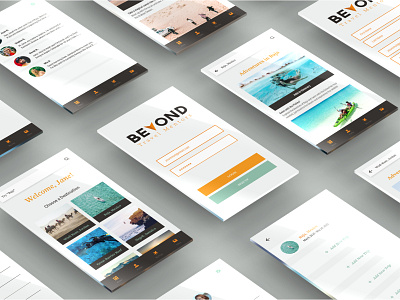 Beyond Travel Mentors Mobile App adobe xd app branding design graphic design mobile app sketch travel ui ux