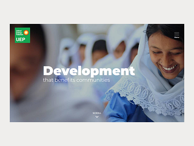 United Energy Pakistan Website ui web design
