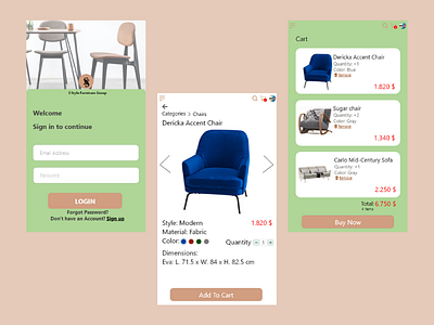 E-Commerce Furniture App