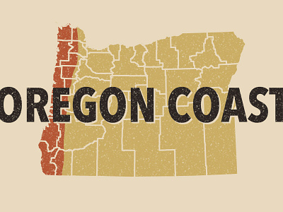Oregon Breweries – Section Header avenir next condensed oregon oregon coast texture