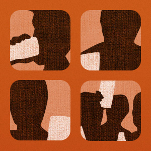 Cheers! beer chat cheers drinks fabric orange shadows texture warm whisky