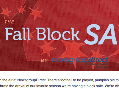 Fall Block Sale Graphic