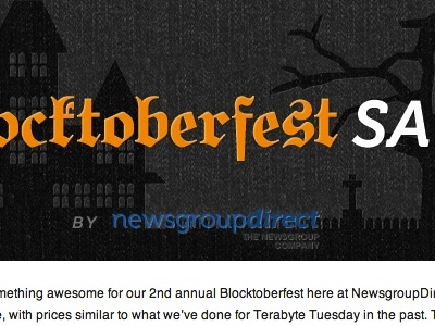 Blocktoberfest Sale Graphic graveyard halloween museo newsgroup direct scary spooky