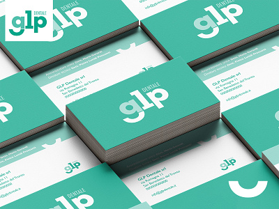 glp dentale brand brand design brand identity branding business business card business card design businesscard