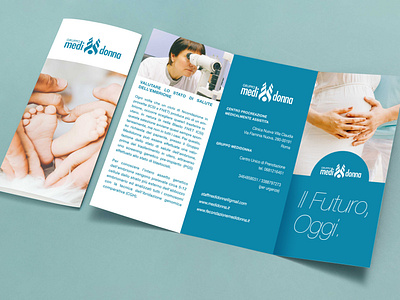 MediDonna branding brochure brochure design business identity layout layoutdesign logo