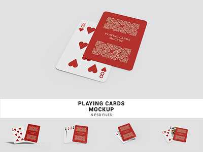 Playing Cards Mockup