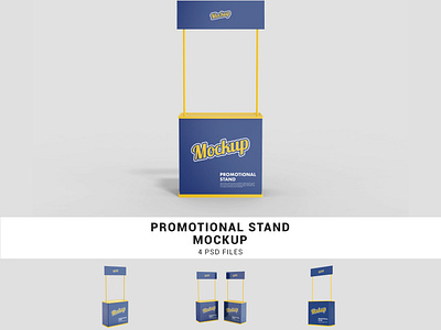 Promotional Stand Mockup brand branding branding mockup mockup promotional mockup promotional stand psd psd mockup stand stand mockup