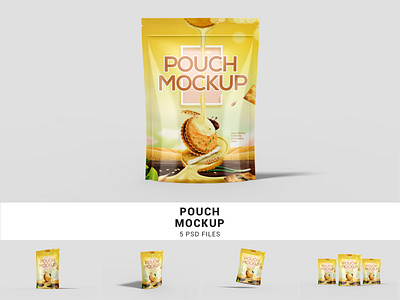 Plastic Pouch Mockup