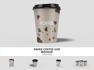 Paper Coffee Cup Mockup