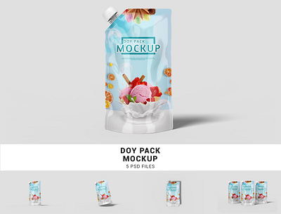 Doy Pack Mockup branding branding mockup design doy pack mockup mockup mockup design packaging packaging mockup psd psd mockup