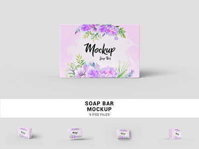 Soap Bar Packaging Mockup