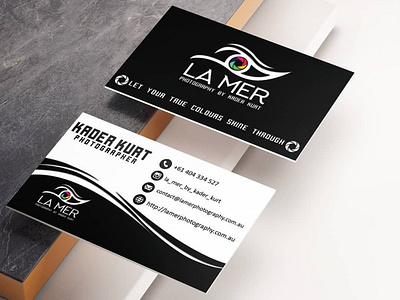 la mer business card branding business card design graphic design illustration logo