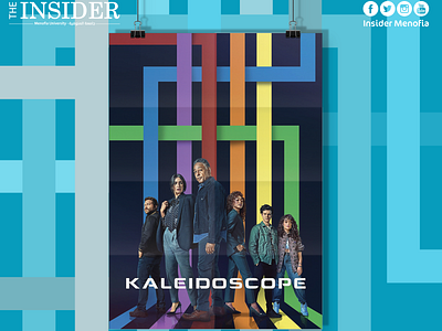 kaleidoscope social media design design graphic design illustration logo social media social media design