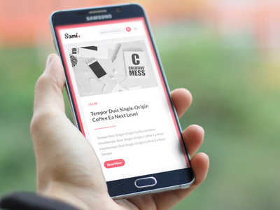 Sami - Premium Blog/Magazine HTML Template