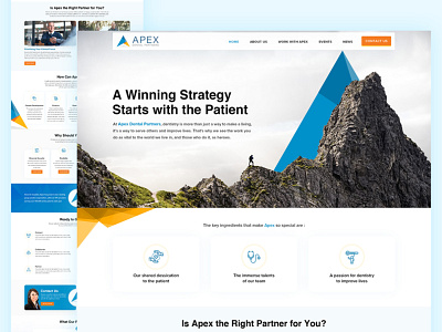 Dental Partners Website Design