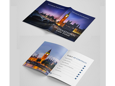 Law Firm Brochure Design