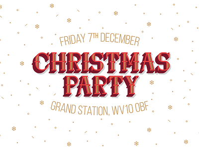 Christmas Party Invite 2018