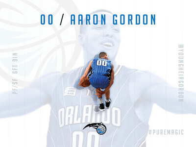 Aaron Gordon basketball bleacher report design espn nba orlando orlando magic social sport