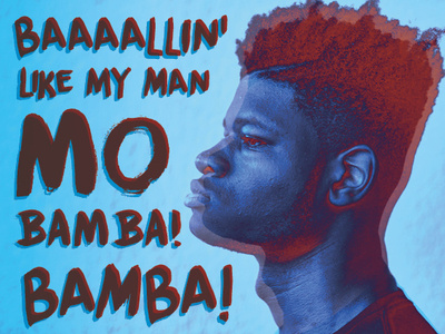 Mo Bamba/Sheck Wes hip hop mo bamba music orlando orlando magic sports type typography