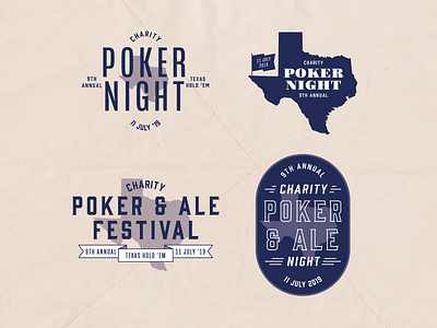 Poker Night Logo Explorations