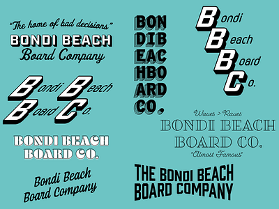 Bondi Beach Board Co. Graphics