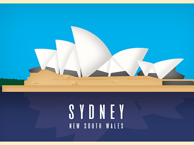 Sydney Opera House Postcard