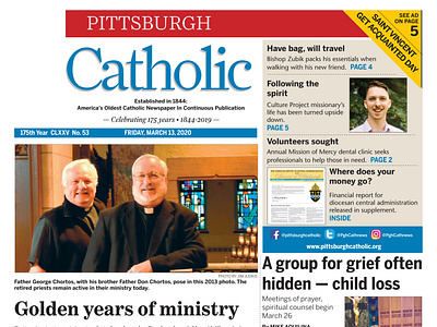 Pittsburgh Catholic, Friday, March 13, 2020