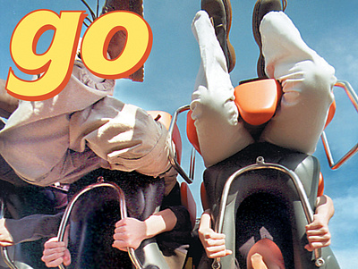 GO Magazine featuring the Aero 360 ride cover design newspapers photography