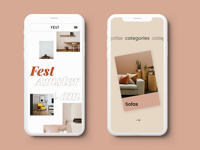 FEST Amsterdam | e-commerce mobile redesign