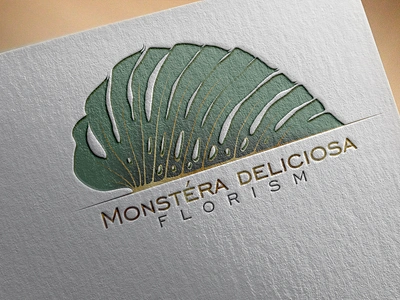 Monstera Deliciosa: Jorunal Logotype branding creative design graphicdesign illustration logo logotype typography vector