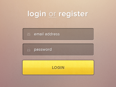 login or register
