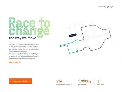 Race To Change branding crowdfunding design webdesign websites