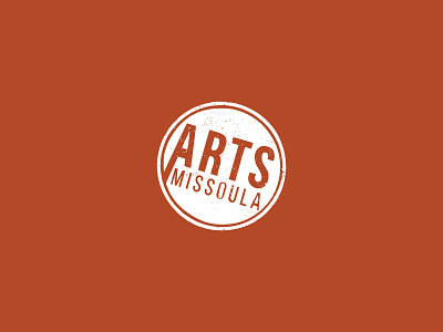 Arts Missoula Logo branding design illustration logo