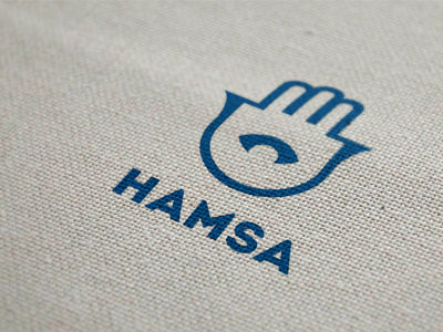 Hamsa logotype