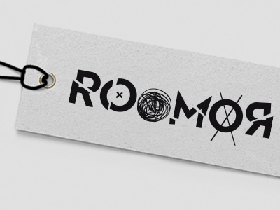 ROOMOR branding clothing fashion identity kids apparel logo typography