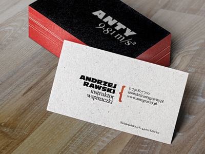 ANTYgravity branding business cards climbing gravity identity logo logotype mathematical symbols typography