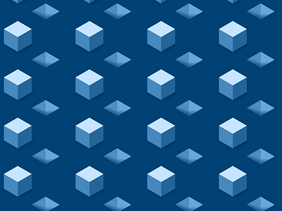 isometric cube pattern ux